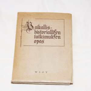 Paikallishistoriallisen tutkimuksen opas